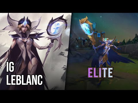 Elite iG Leblanc Skin | League of Legends | Chromas Skin