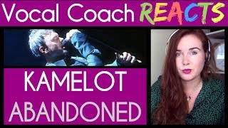Vocal Coach reacts to Kamelot - Abandoned Live