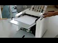 Paper Folding Machine Leaflet Folder Equipment