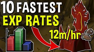 What are the 10 Fastest EXP Rates in Oldschool Runescape [OSRS]