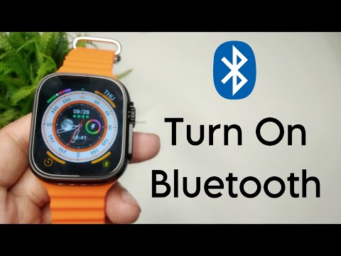 How To Turn On Bluetooth in Smartwatch