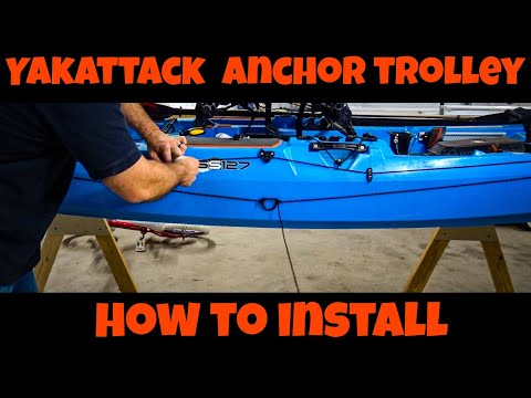 How to install Yakattack anchor trolley on a Bonafide SS127