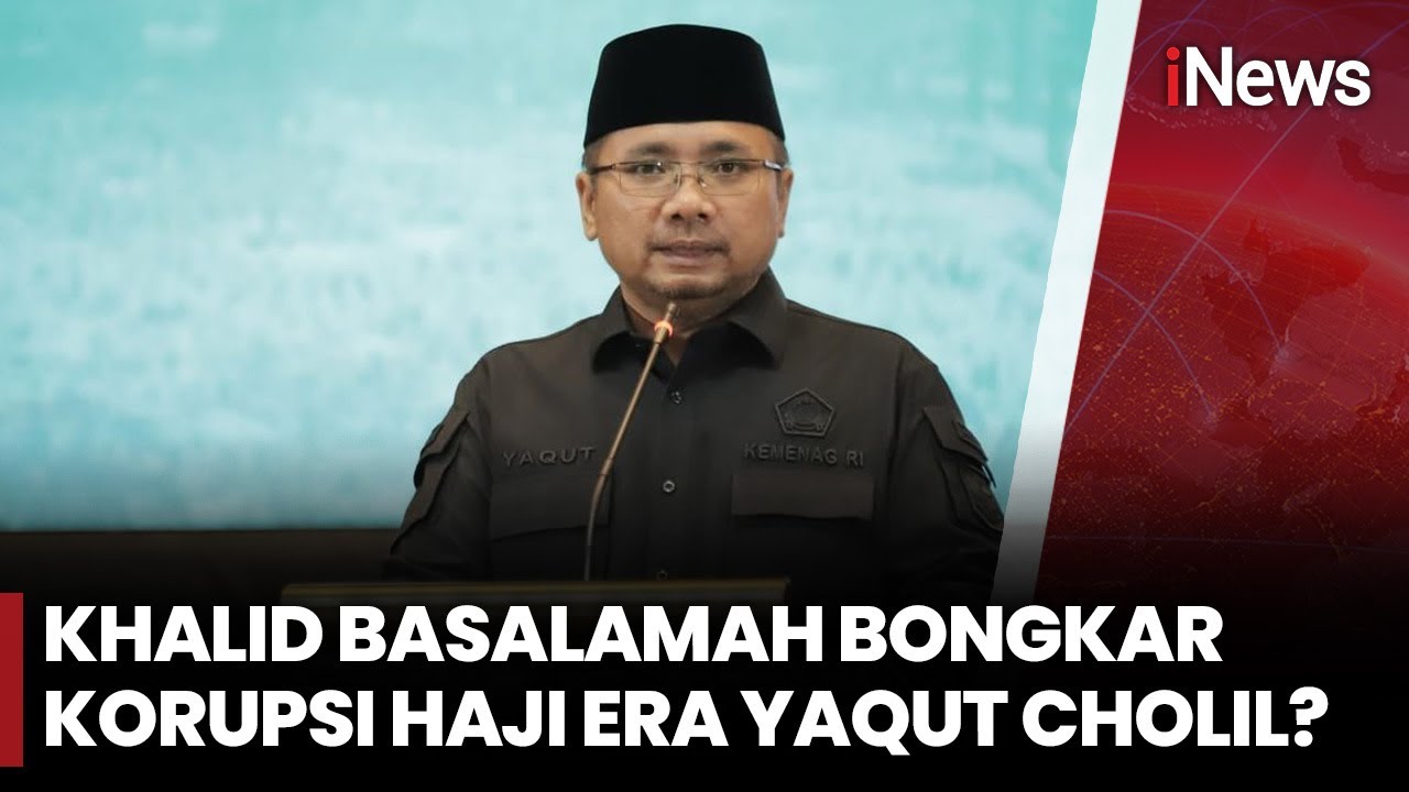 Dugaan Korupsi Kuota Haji Kemenag, Khalid Basalamah Klarifikasi Panggilan KPK | iNews Room | 27/06