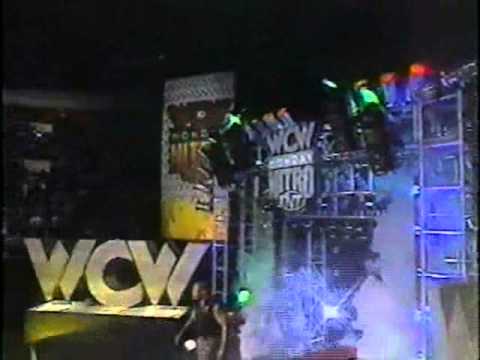 Sgt  Craig Pittman gets pyro on WCW Nitro