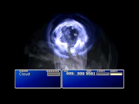 Mega Flare - Bahamut summon sequence - FFVII