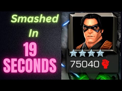 My 1st ever Fastest Kill ROL Winter Soldier. CGR smashed W.S in 19 seconds mcoc hearthacker