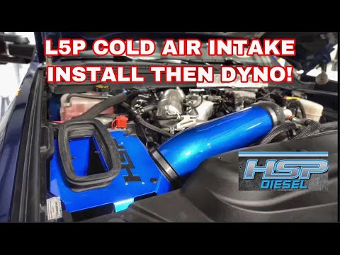 HSP Diesel Duramax Cold Air Intake Full Install