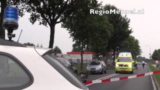 preview picture of video 'Fietser ernstig gewond na aanrijding in Staphorst'