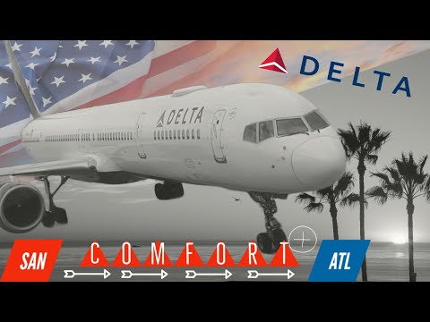 YouTube thumbnail for Delta Air Lines Boeing 757-300 Passenger