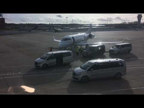 Farnborough Airport 06.01.2023.Privat Jet