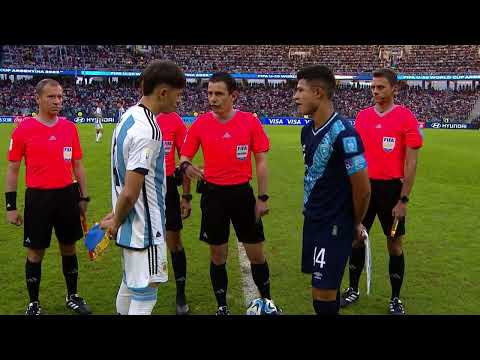 Formaciones - Argentina vs Guatemala - Copa del Mundo Sub-20 Argentina 2023