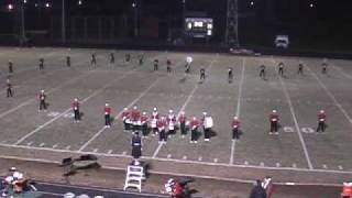 preview picture of video 'Chequamegon HS Marching Band Field Show 10-9-09'