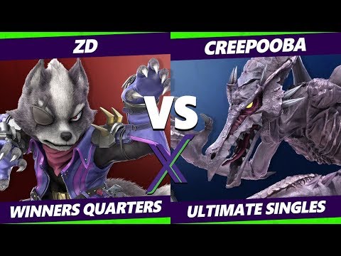 S@X 340 Winners Quarters - ZD (Wolf) Vs. Creepooba (Ridley) Smash Ultimate - SSBU