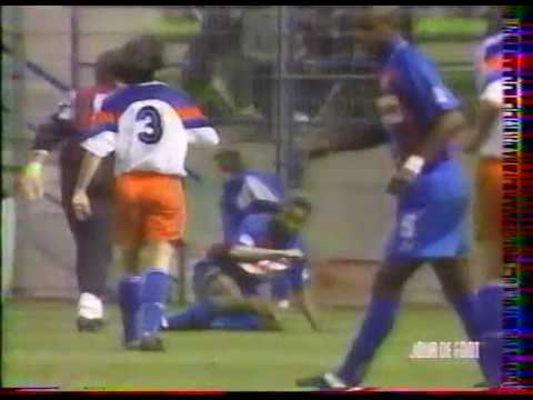 Résumé  Caen - Montpellier saison 94-95 J13