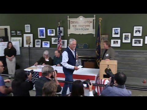 Video | New Hampshire hamlet casts first US Election Day votes | AFP ...