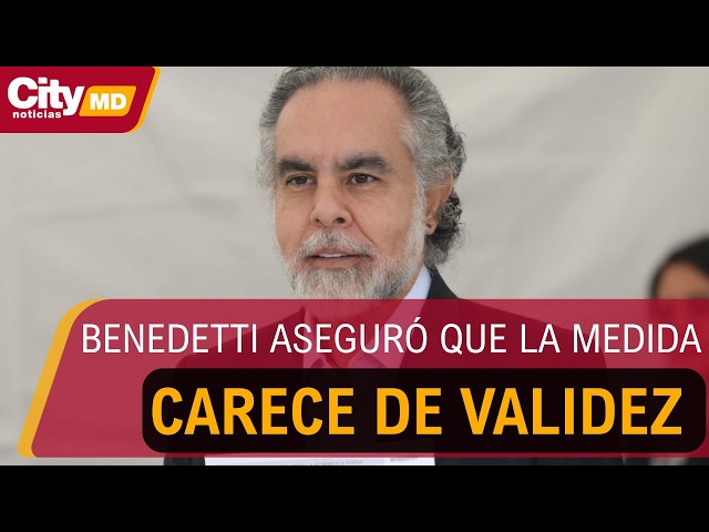 Gobierno rechaza solicitud de suspensión de Petro y cuestiona su validez jurídica