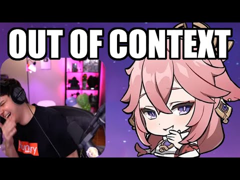 Aether and Yae Miko Out of Context | Genshin Impact