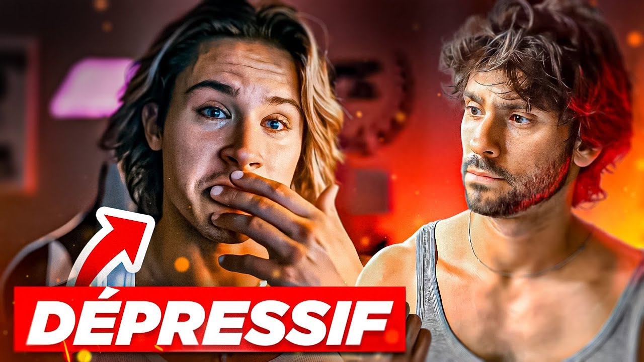 Ce beau gosse est dépressif - je réagis