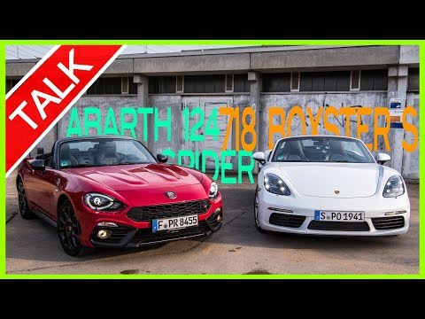 Abarth 124 Spider und Porsche 718 Boxster S - Welches Zweisitzer-Cabriolet ist emotionaler?