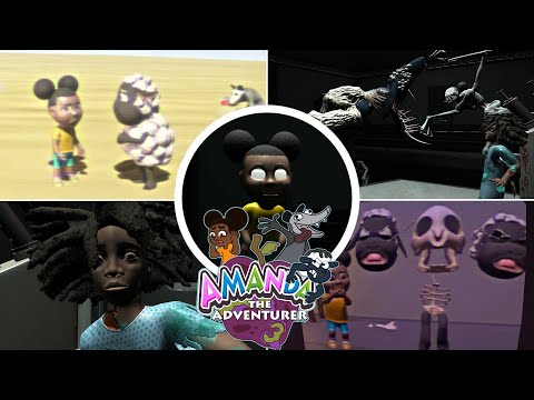 Amanda the Adventurer 3 - FULL GAME Walkthrough (ALL Endings, ALL Tapes, ALL Secrets) No Commentary