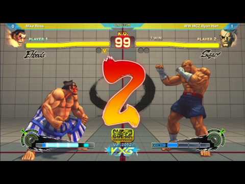 VxG2013: Mike Ross vs WW MCZ Ryan Hart - Losers Semis - SSF4: AE Ver. 2012