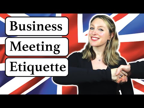 Business Meeting Conversation TIPS | Sound POLITE and PROFESSIONAL at work