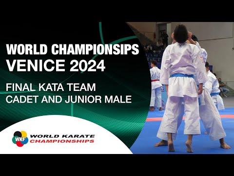 JAPAN | TEAM KATA CADET AND JUNIOR MALE FINAL | JAPAN VS PORTUGAL | WORLD KARATE FEDERATION