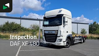 DAF XF 480 6X2 SSC Retarder 2xTanks Lift-Lenkachse ACC Euro 6 container chassis for sale - Image 4 | Autoline DAF XF 480 6X2 SSC Retarder 2xTanks Lift-Lenkachse ACC Euro 6 container chassis | Image 4 - Autoline