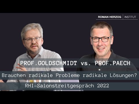 Ökonomenstreit: Brauchen radikale Probleme radikale Lösungen? Nils Goldschmidt vs. Niko Paech