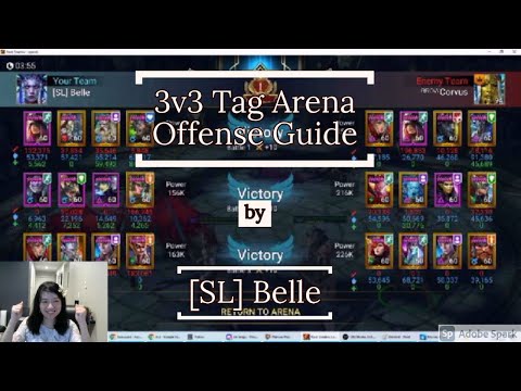 3v3 Tag Arena Offense Guide (Raid Shadow Legends)