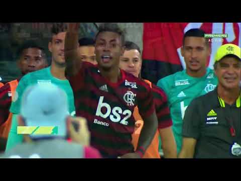 Brasileirão 2019  Flamengo 3 x 1 Cruzeiro   27 04 2019  Show de Bruno Henrique
