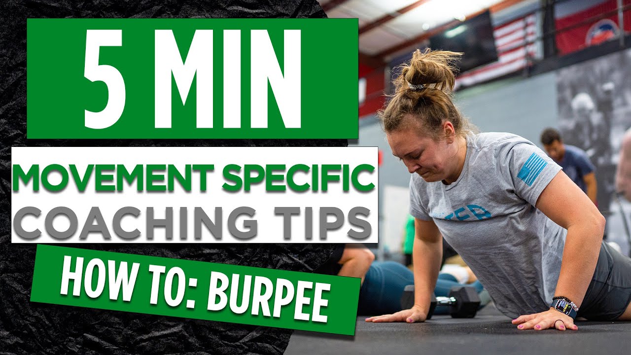 Burpee demonstration video