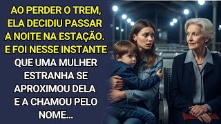 Ao perder o trem, ela passou a noite na estação. Então, uma mulher sem-teto a chamou pelo nome…