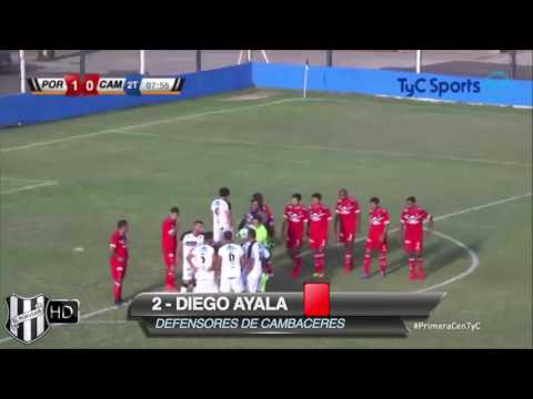 #PrimeraCenTyC El Porvenir 3 Cambaceres 0 (RESUMEN)