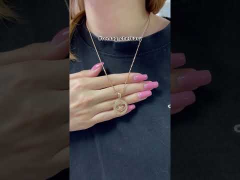 Подарок парню, девушке - кулон знак зодиака "Золотой мини Скорпион в оправе 12 знаков" в бархатном футляре - фото 2 - id-p1895550304