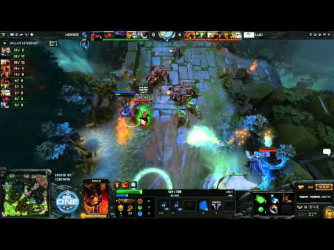 NewBee vs LAI Gaming Game 1 - ESL One New York CN Qualifiers - @TobiWanDOTA