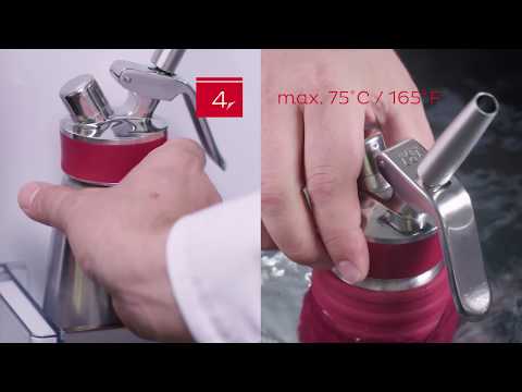 iSi - Gourmet Whip - How to Use