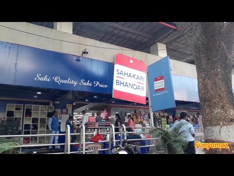 Compras em Matunga Sahakari Bhandar para fazer hambúrguer instantâneo