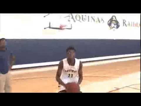 Sidney Umude - St. Thomas Aquinas Forward - Highlights/Interview