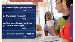 TOEFL Speaking Question 1: Topic templates and formulas for answers