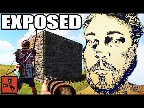 LOIN and his FAKE Rust videos EXPOSED... ( Rust Raids Fail Compilation )