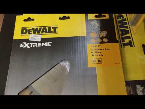 Пильный диск DeWALT 235x30 мм, 40 зубьев, для ручных пил, ATB, 10°