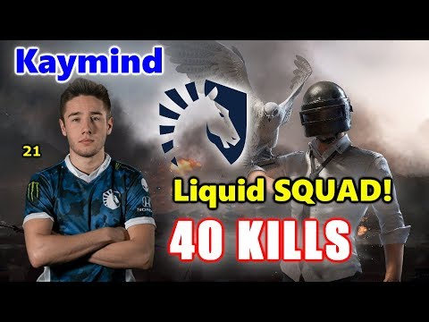 Team Liquid Kaymind, Jeemzz & ibiza - 40 KILLS - Team Liquid SQUAD - PUBG