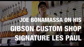 Video thumbnail for Joe Bonamassa & The Gibson Custom Shop Joe Bonamassa Signature Les Paul by Wildwood Guitars