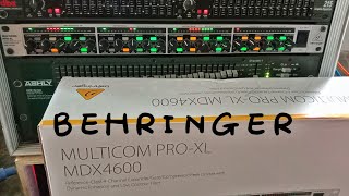 Video thumbnail for Unboxing BEHRINGER MULTICOM PRO-XL MDX4600 sangat berguna ketika di buat untuk live musik by ADS pro