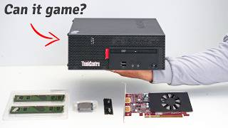 Lenovo M710e: i7-7700 + RX 6500 PC upgrade, CAN IT GAME?