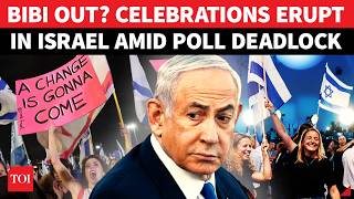 NETANYAHU LOSES MAJORITY, WON'T BE PM? Celebrations In Tel Aviv As Deadlock Persists | WATCH