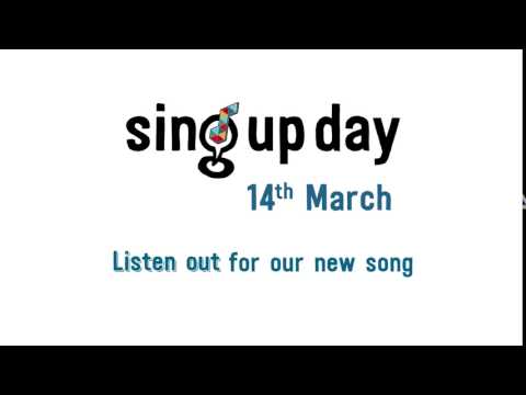 Sing Up Day 2018. Full song coming soon...