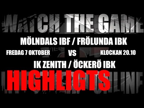HJ18: Highlights Mölndal IBF/Frölunda IBK - IK Zenith/Öckerö IBK