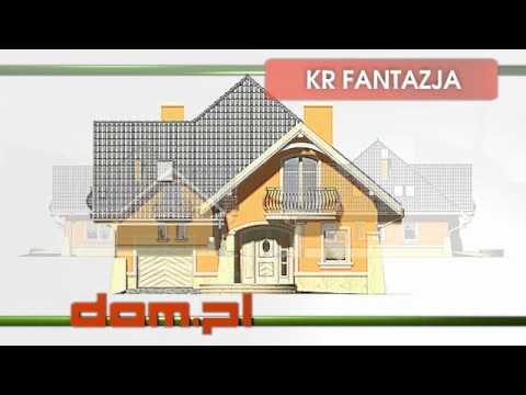 Projekty domów z poddaszem - KR Fantazja